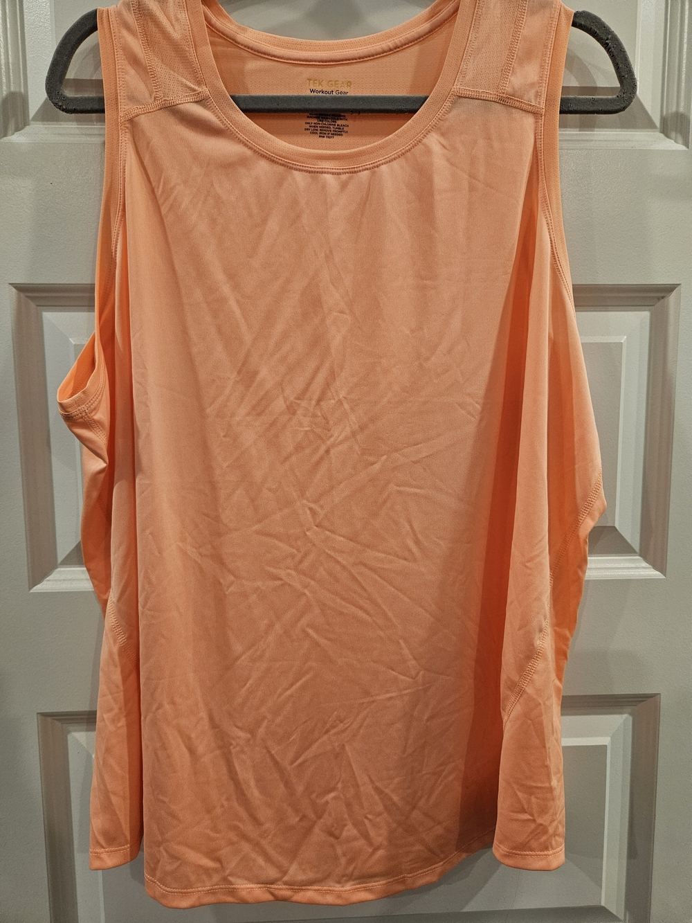 tek gear Peach Performance Tank Top Size 2x
